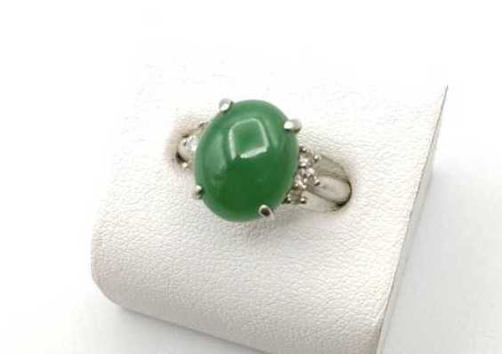 宝石買取 ヒスイ 指輪 Pt900